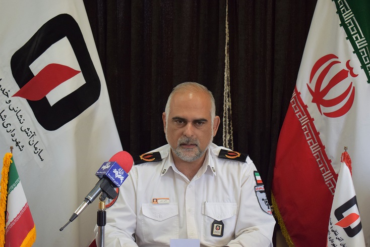 مجتبی رستمی مدیرعامل سازمان آتش نشانی شاهین شهر