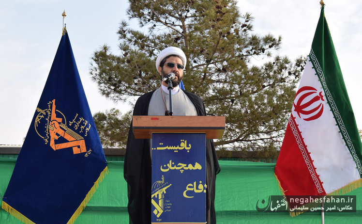 رزمایش "الی بیت المقدس بسیج" در شاهین شهر