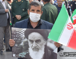 راهپیمایی سیزدهم آبان ماه در شاهین شهر 
